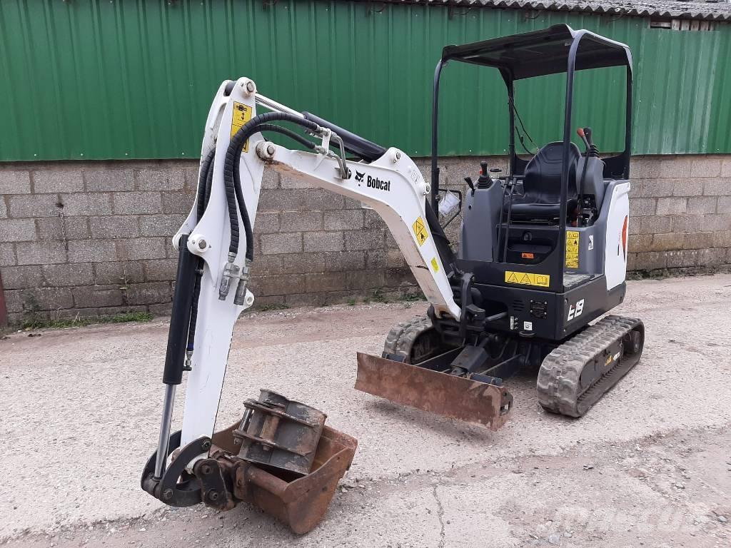 Bobcat E 19 Mini ekskavatori < 7 t