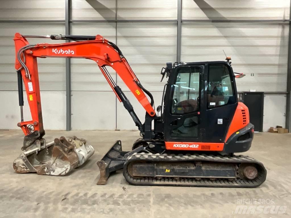 Kubota KX 080-4 A 2 Vidēja lieluma ekskavatori 7 t - 12 t