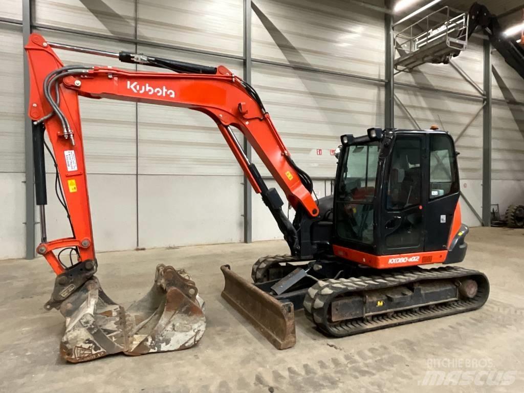 Kubota KX 080-4 A 2 Vidēja lieluma ekskavatori 7 t - 12 t