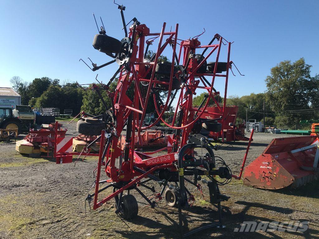 SIP SPIDER 915 / 8 Grābekļi un siena ārdītāji