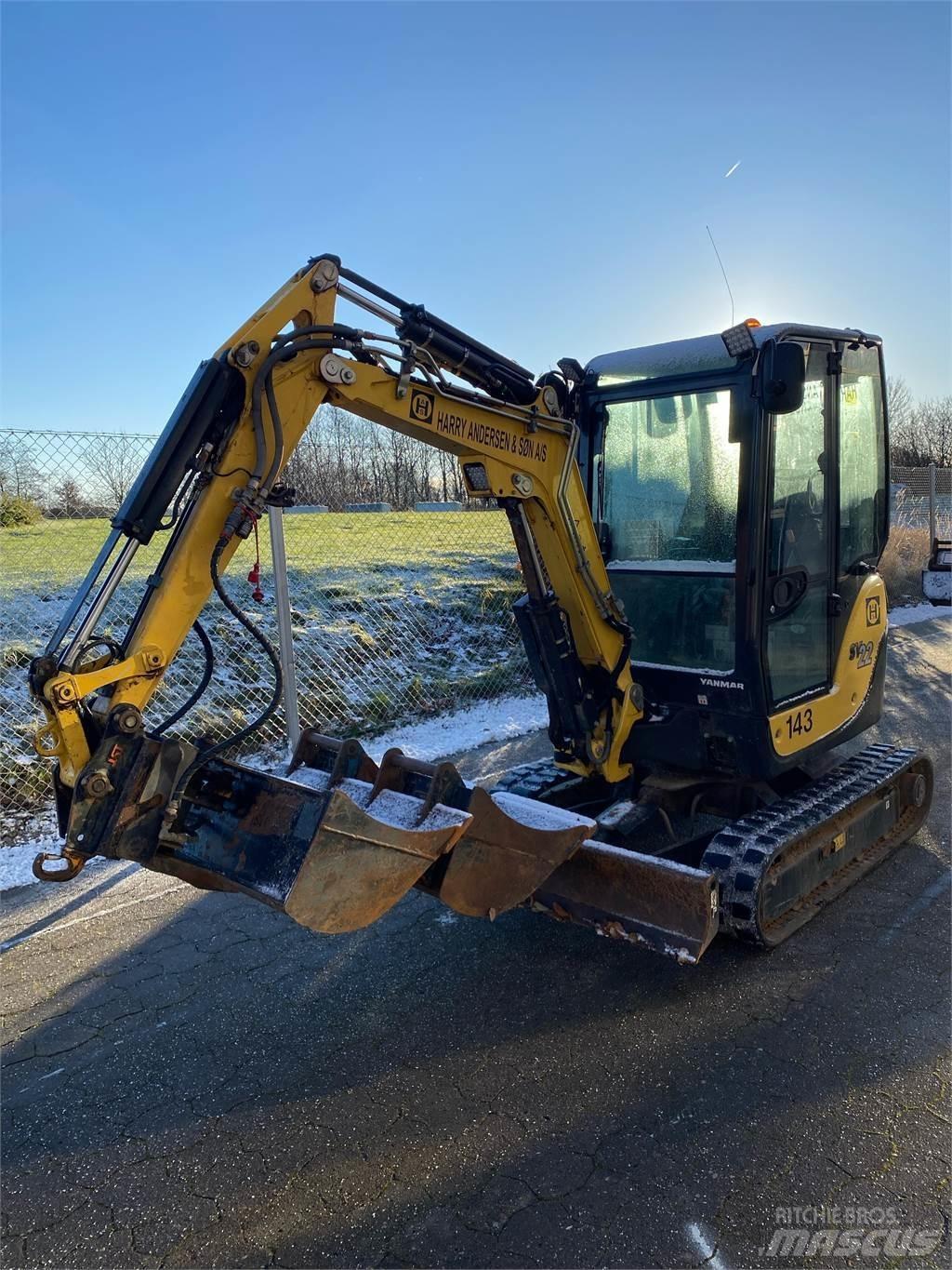 Yanmar SV22 Mini ekskavatori < 7 t