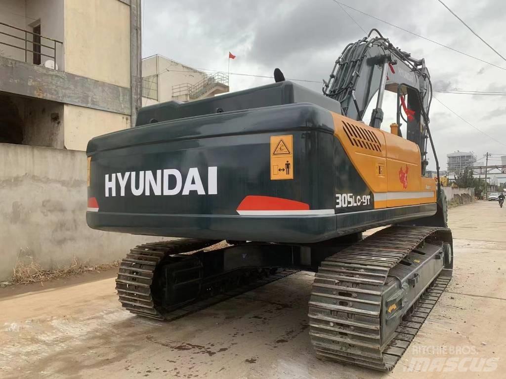 Hyundai R305LC-9T Kāpurķēžu ekskavatori
