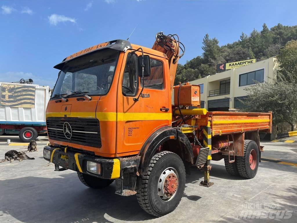 Mercedes-Benz 1626K Smagās mašīnas ar celtni