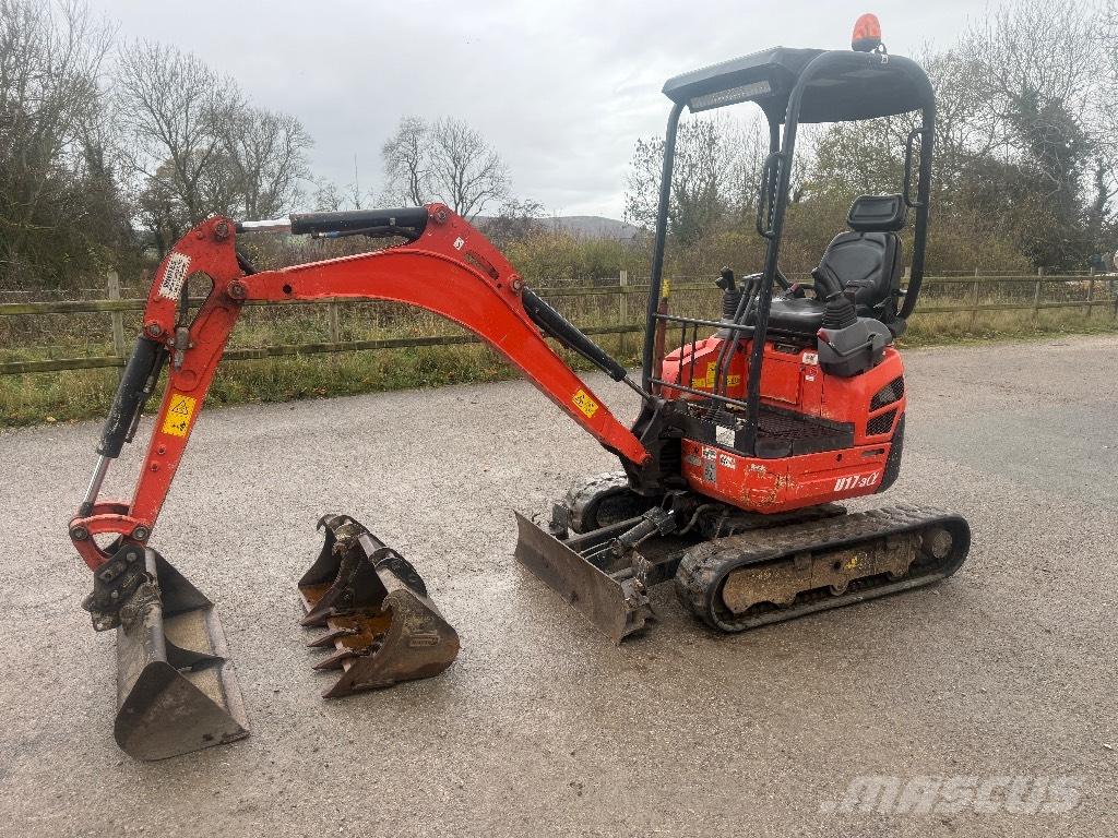 Kubota U 17-3 Mini ekskavatori < 7 t
