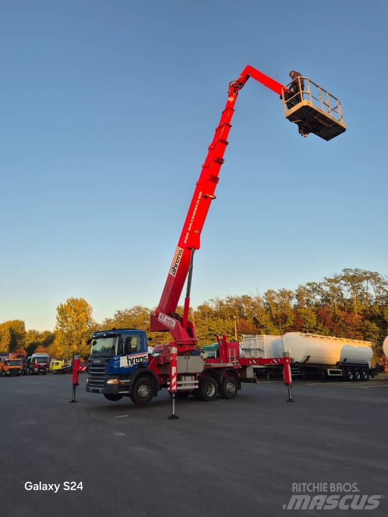 Scania P 380 Pacēlāji uz automašīnas bāzes