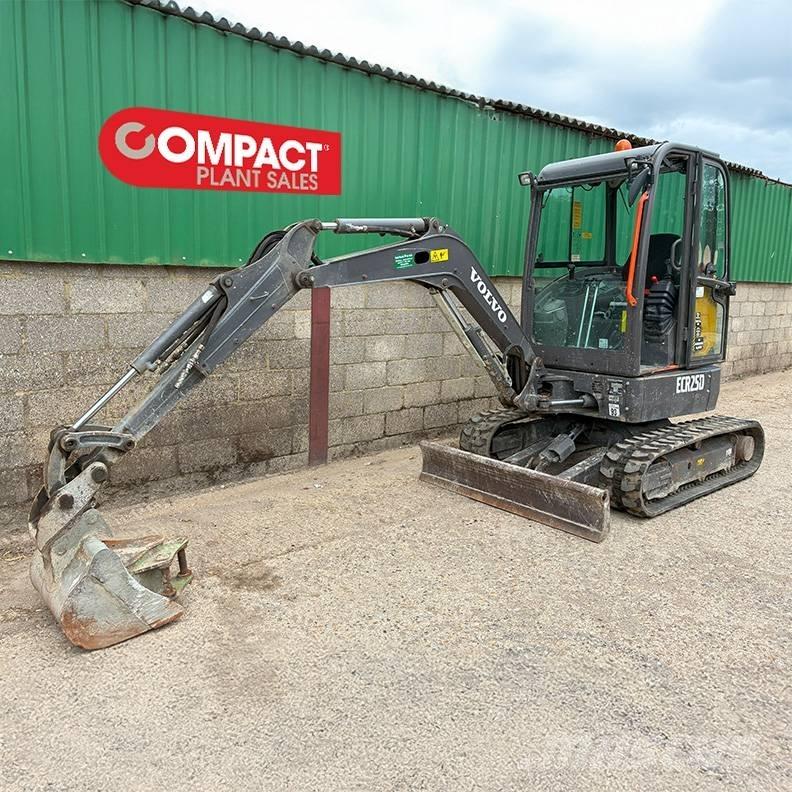 Volvo ECR25D Mini ekskavatori < 7 t
