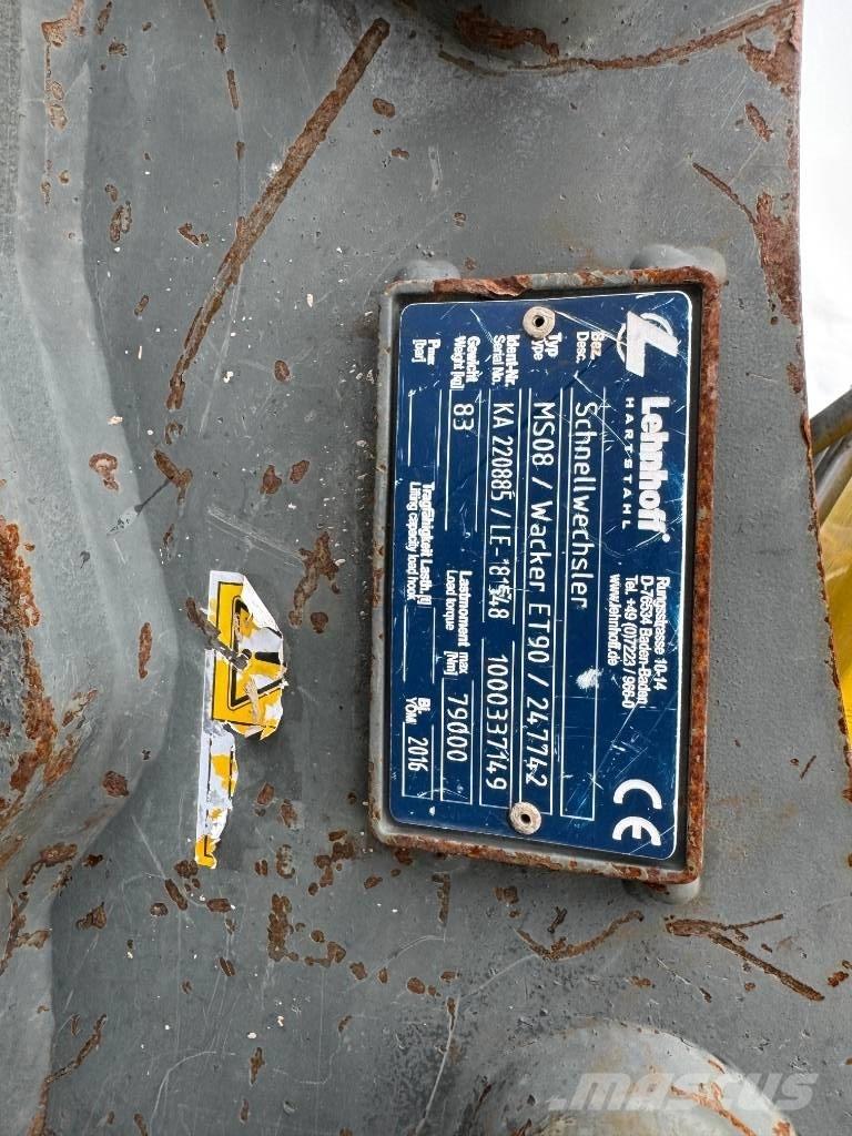 Wacker Neuson ET90 Kāpurķēžu ekskavatori