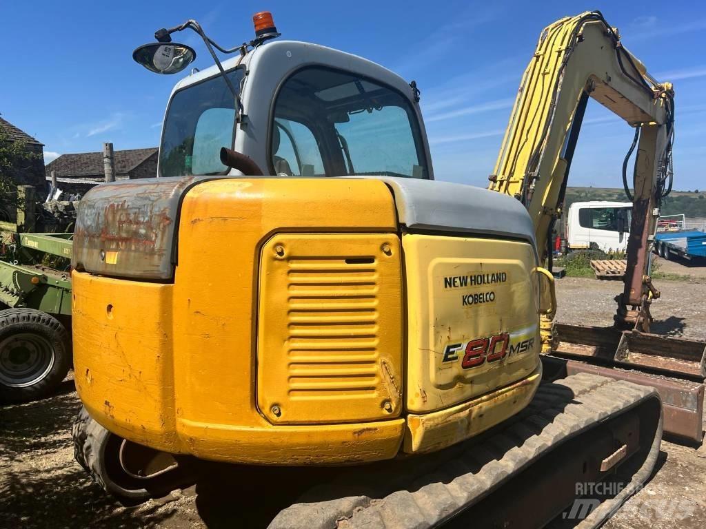 New Holland E 80 Vidēja lieluma ekskavatori 7 t - 12 t