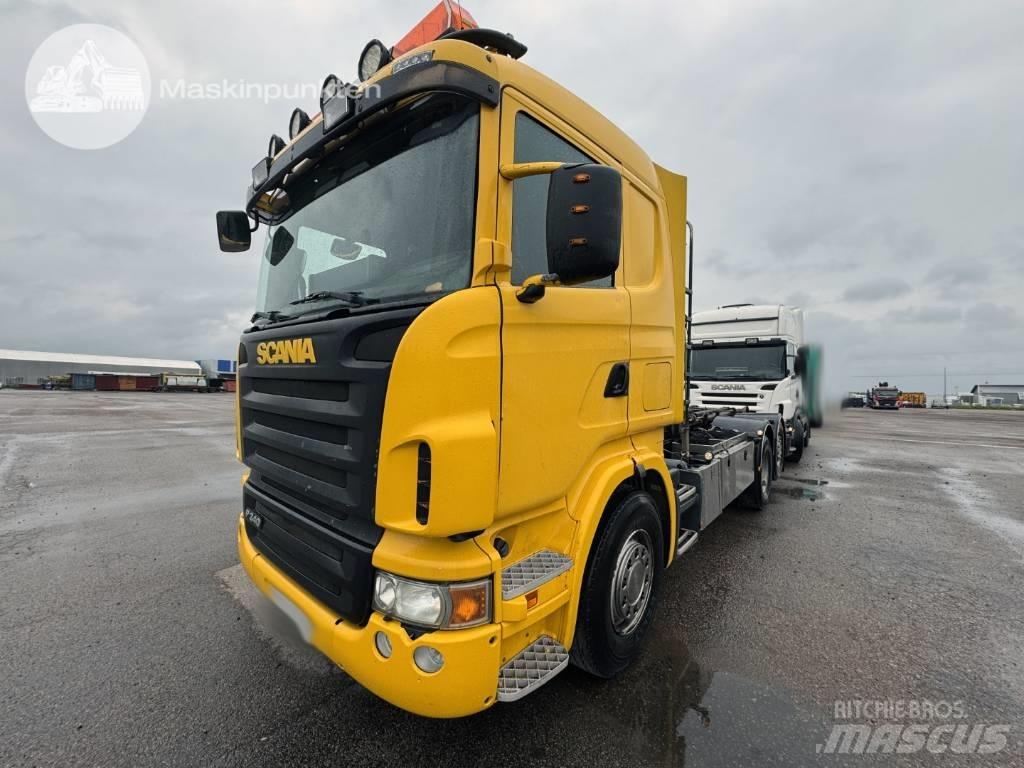 Scania R 420 LB Treileri ar āķi