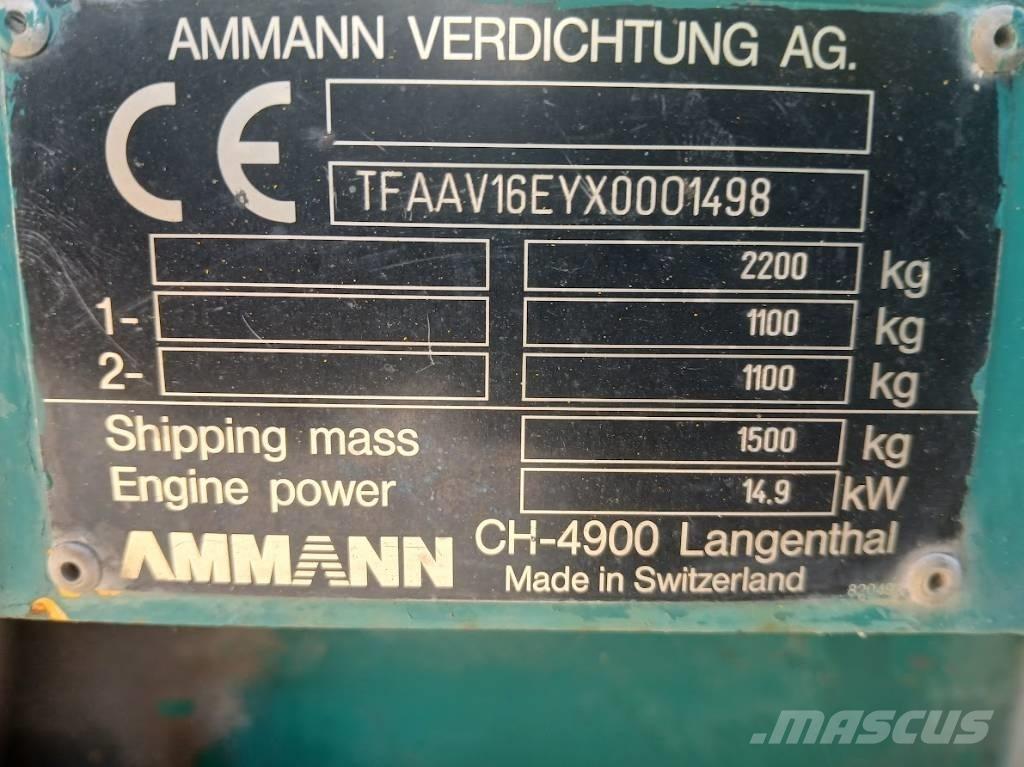 Ammann TFAAV16E Augsnes blīvētāji
