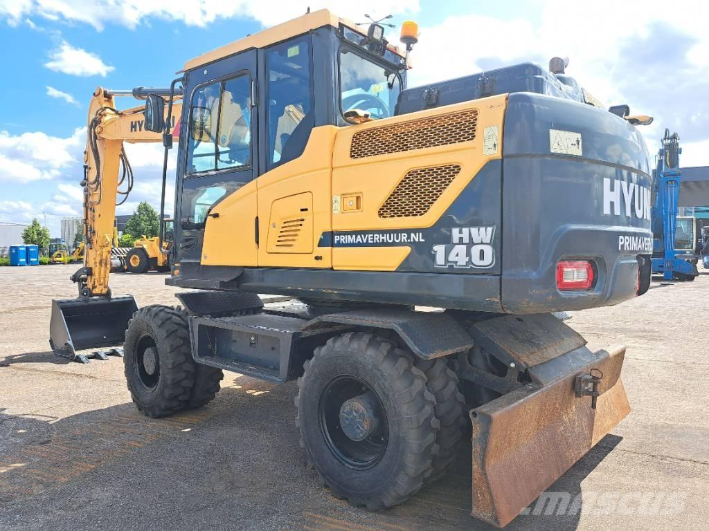 Hyundai HW140 Ekskavatori uz riteņiem