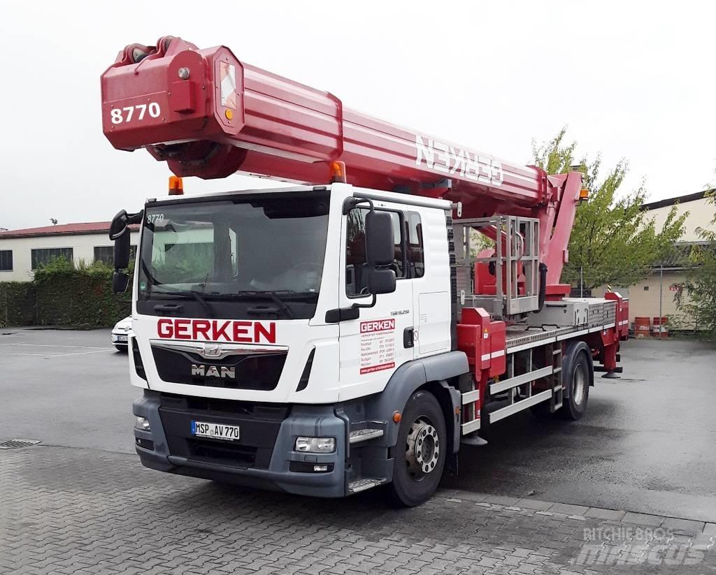 Ruthmann T400 Pacēlāji uz automašīnas bāzes