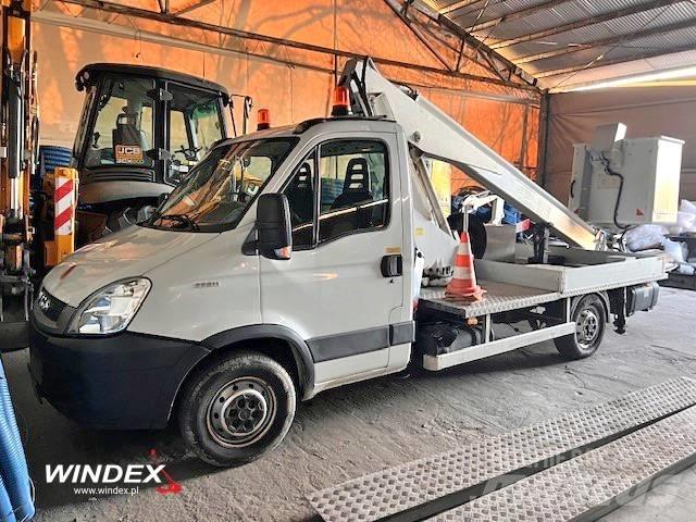 Multitel 160 Alu DS Pacēlāji uz automašīnas bāzes