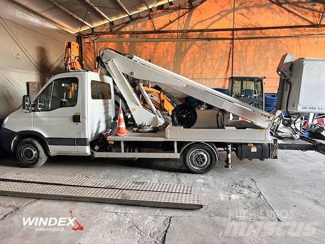Multitel 160 Alu DS Pacēlāji uz automašīnas bāzes
