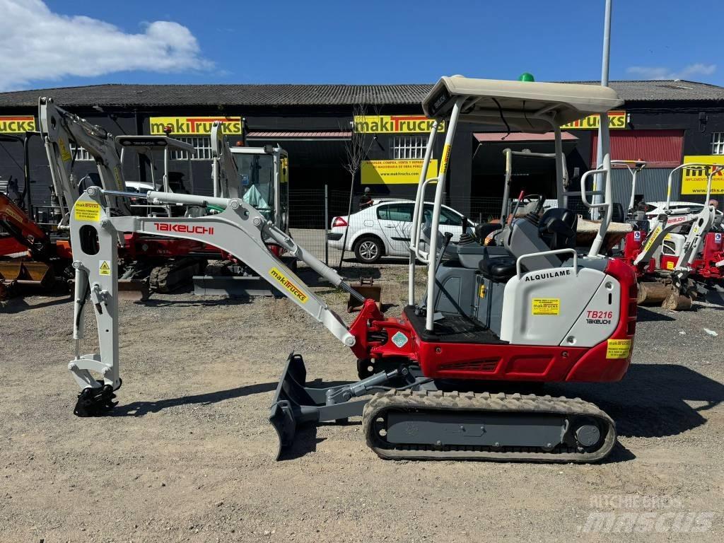 Takeuchi TB 216 Mini ekskavatori < 7 t