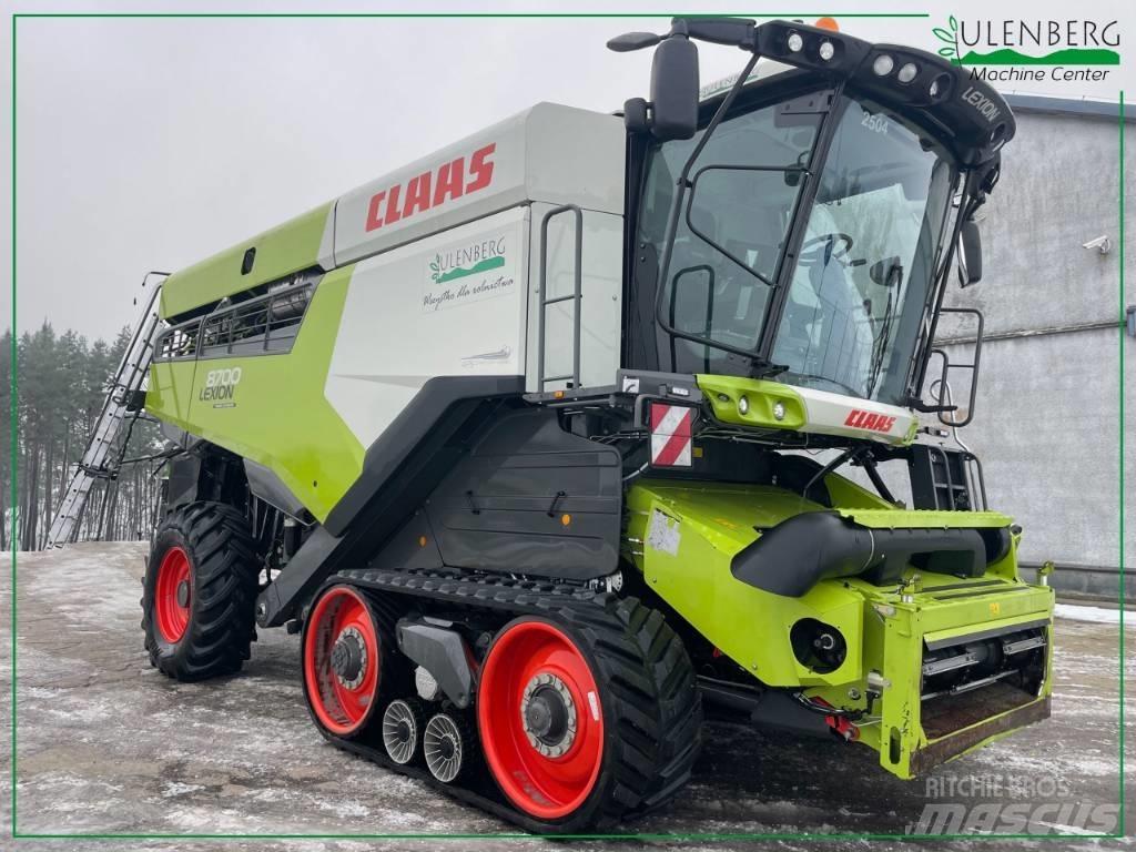 CLAAS Lexion 8700 TT Ražas novākšanas kombaini