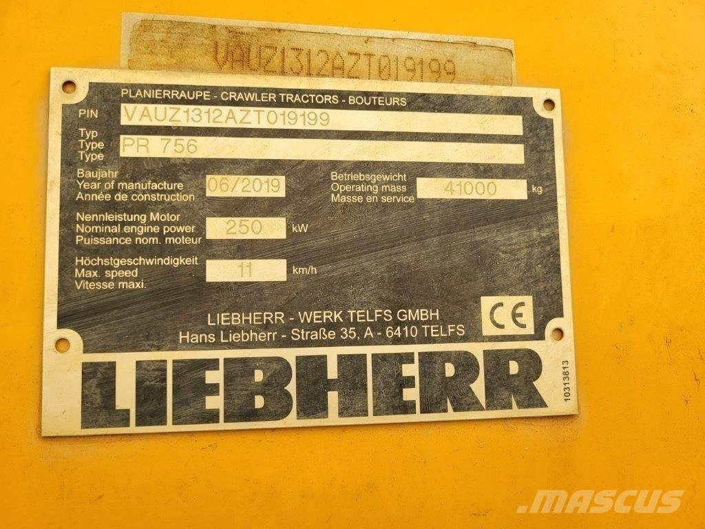 Liebherr PR756 Kāpurķēžu buldozeri