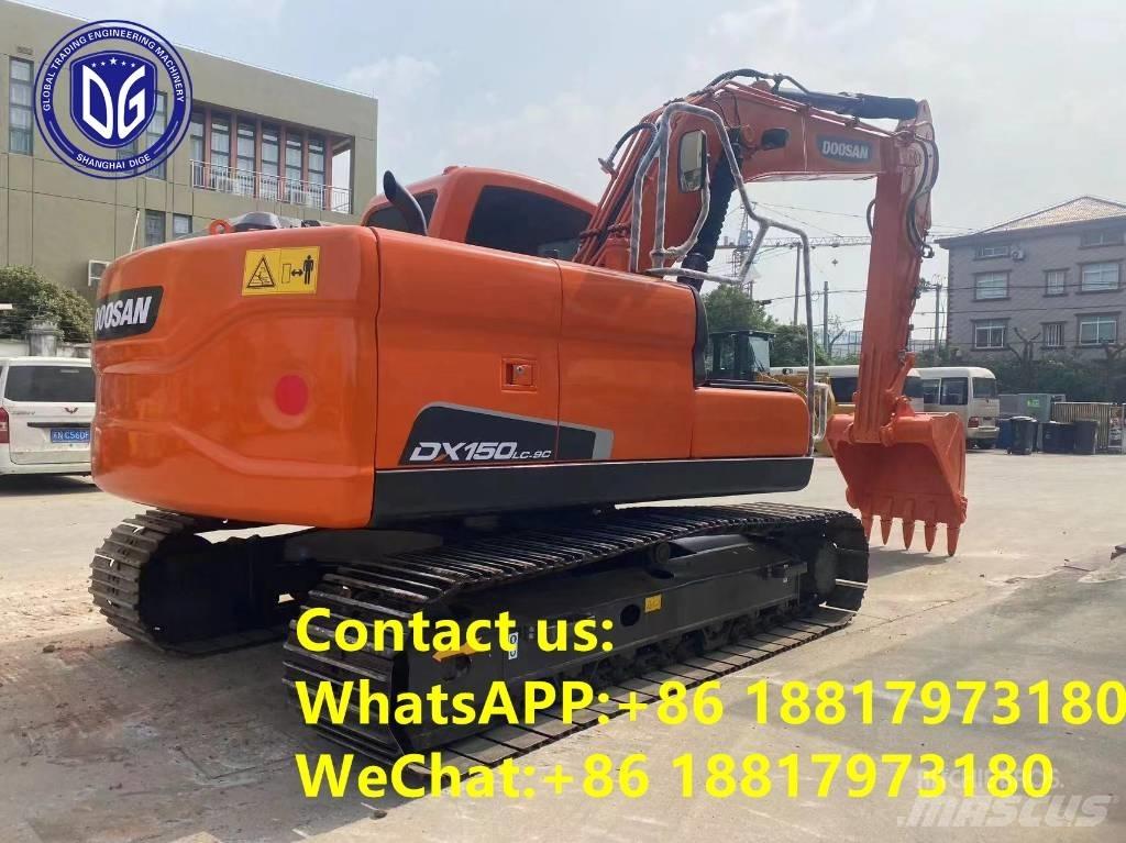 Doosan DX150LC Kāpurķēžu ekskavatori