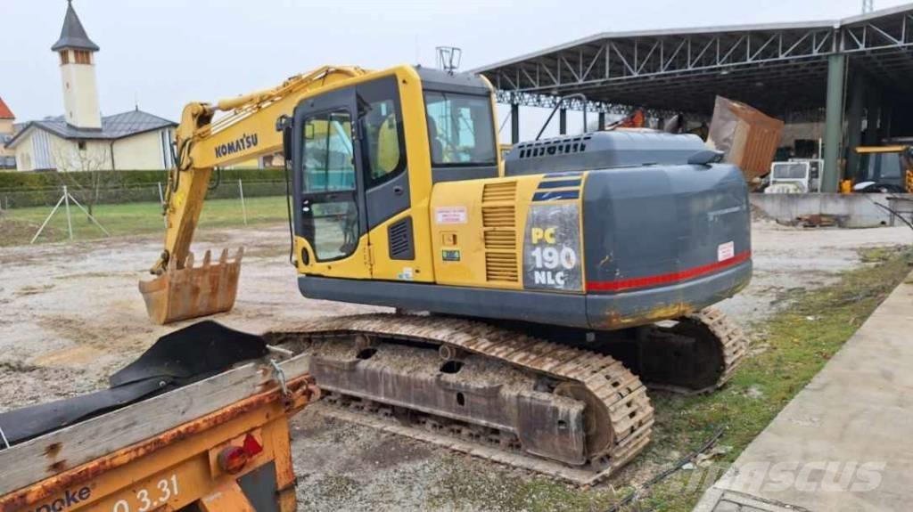 Komatsu PC 190 NLC Kāpurķēžu ekskavatori