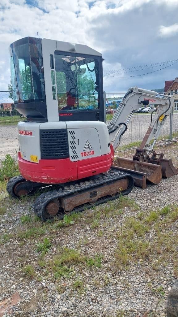 Takeuchi TB 23 R Mini ekskavatori < 7 t