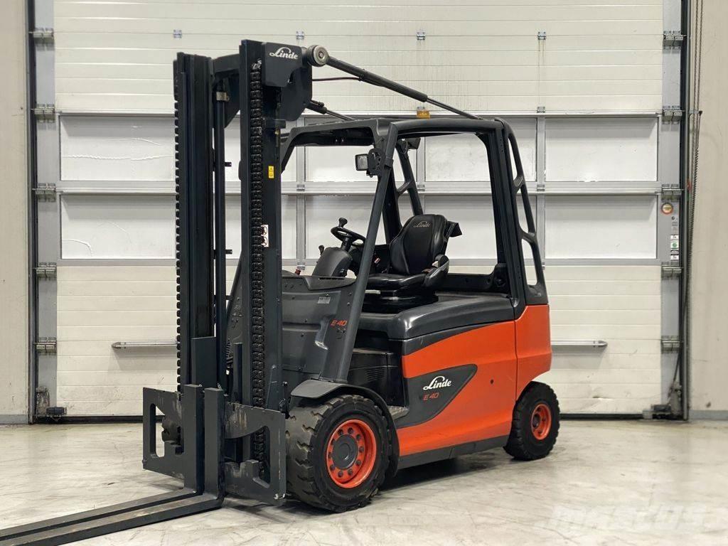 Linde E40H-01/600 Elektriskie iekrāvēji