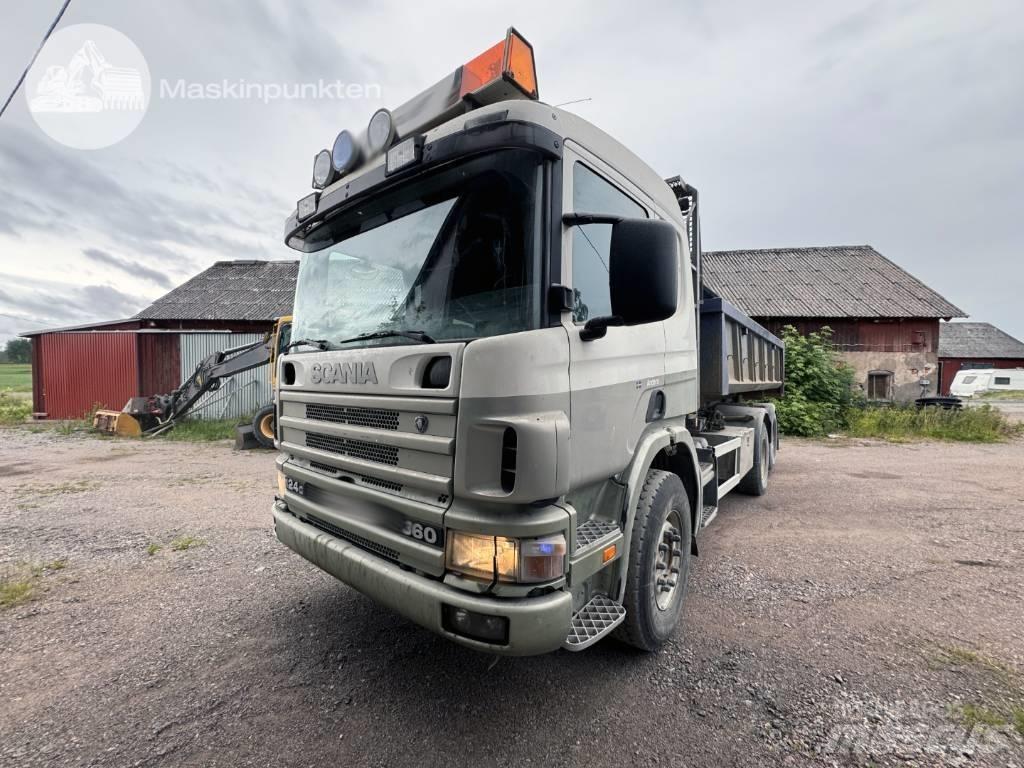 Scania P 124-360 Treileri ar āķi