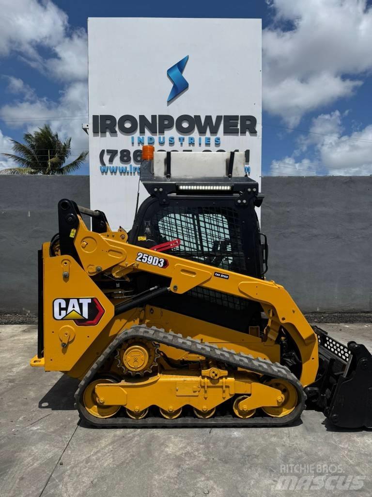 CAT 259D3 Lietoti riteņu kompaktiekrāvēji