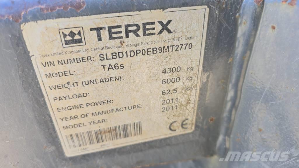 Terex TA 6 Mini pašizgāzēji