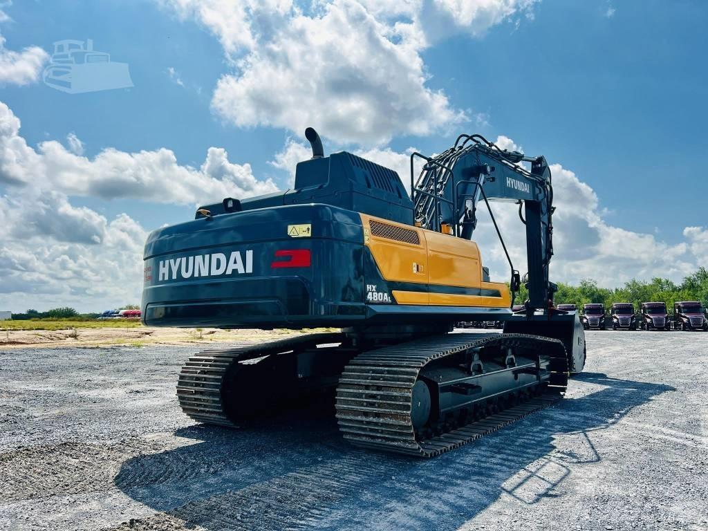 Hyundai HX 480 AL Kāpurķēžu ekskavatori