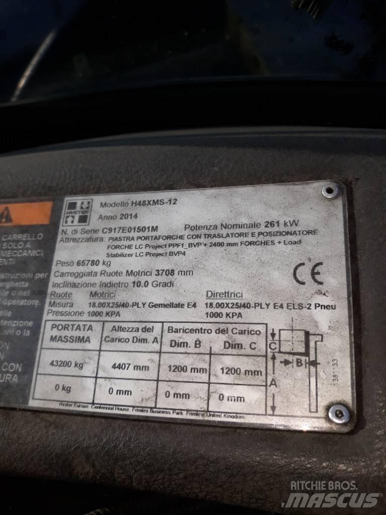 Hyster H48.00XMS-12 Tehnika ar dīzeļa dzinēju