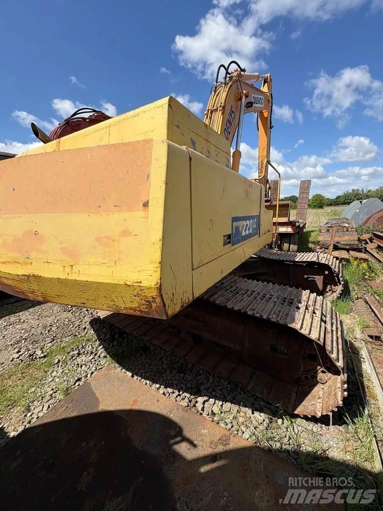 Daewoo DH 220LC Kāpurķēžu ekskavatori
