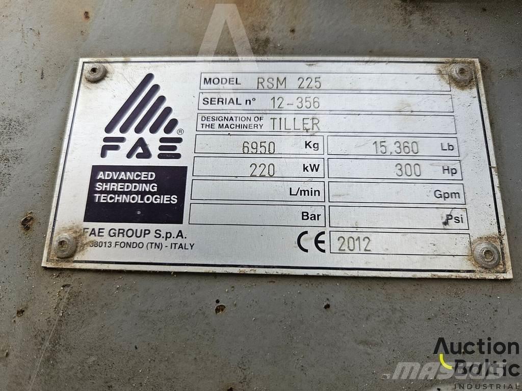 FAE RSM 225 Cits lopbarības novācēju, kombainu aprīkojums
