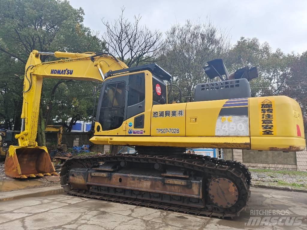 Komatsu PC 450-8 Kāpurķēžu ekskavatori