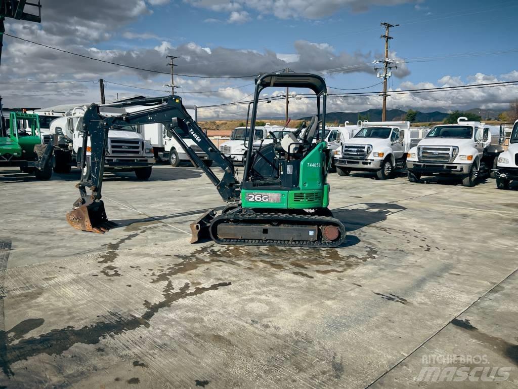 John Deere 26 G Lietoti riteņu kompaktiekrāvēji