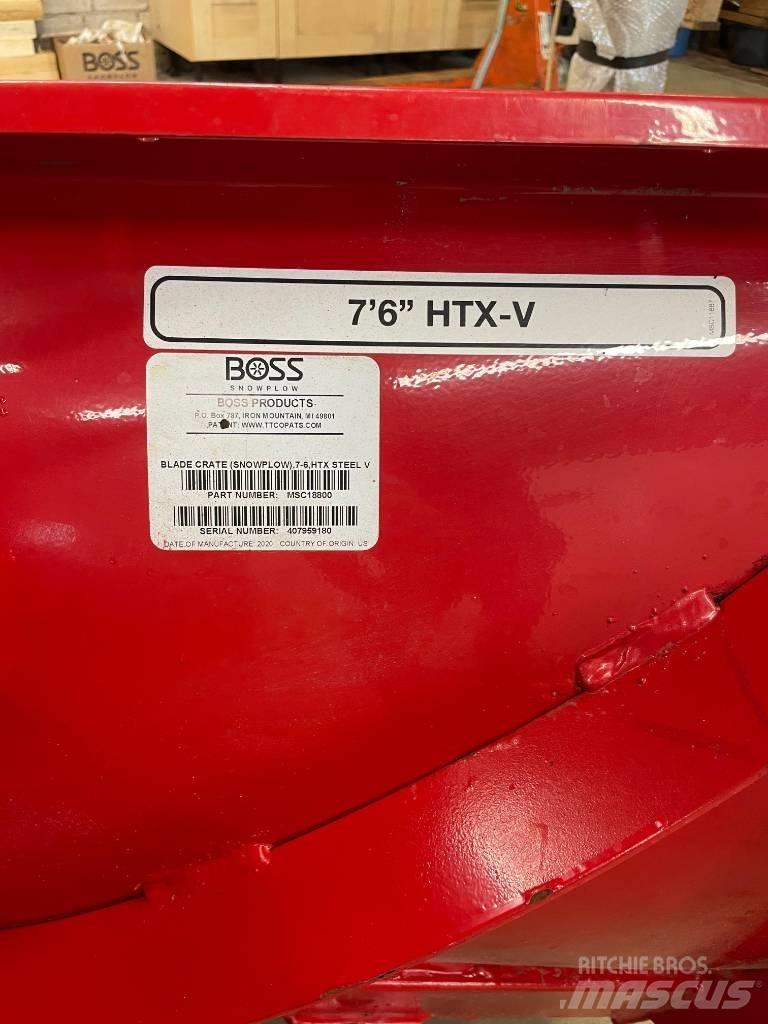 Boss 7'6'' HTX-V Sniega naži un tīrītāji