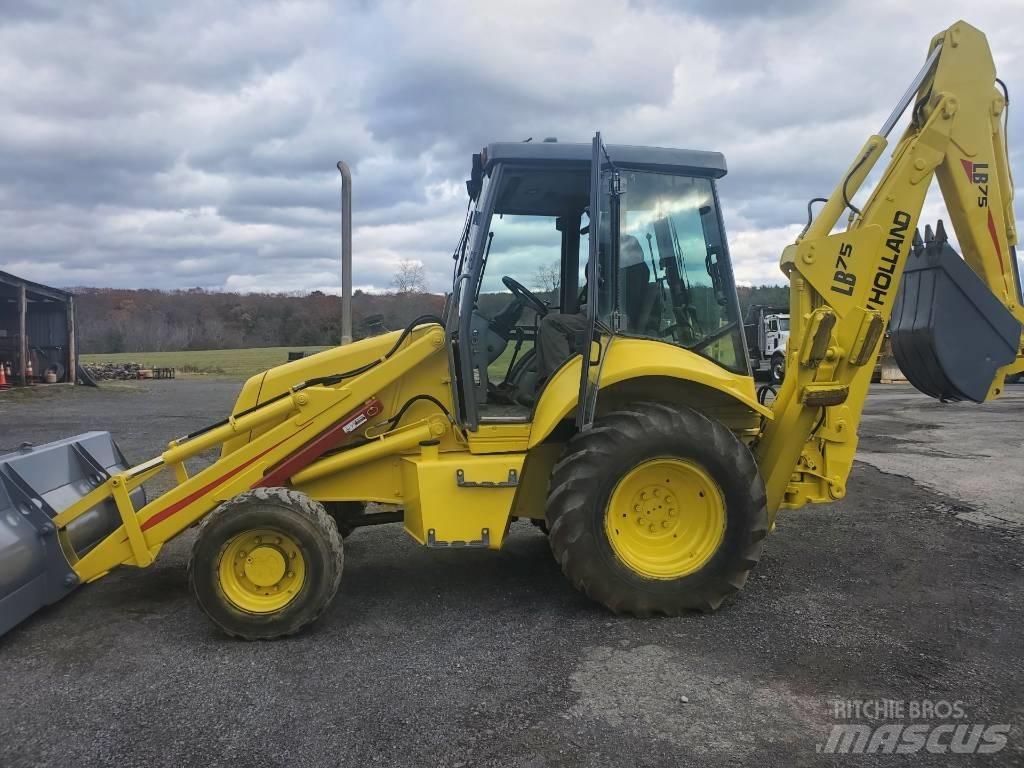 New Holland LB 75 Ekskavatori uz riteņiem