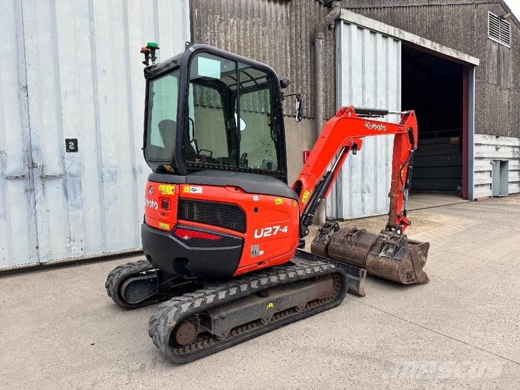 Kubota U 27 Mini ekskavatori < 7 t