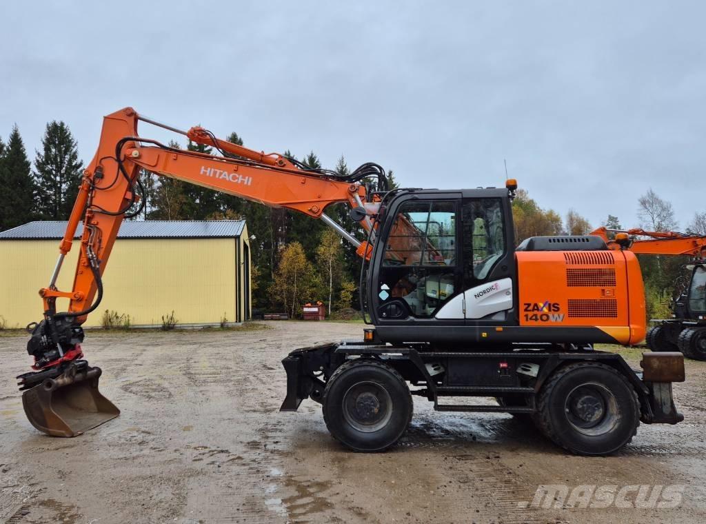 Hitachi ZX 140 W T-5 Ekskavatori uz riteņiem