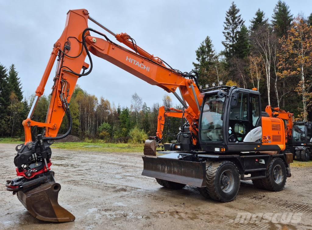Hitachi ZX 140 W T-5 Ekskavatori uz riteņiem