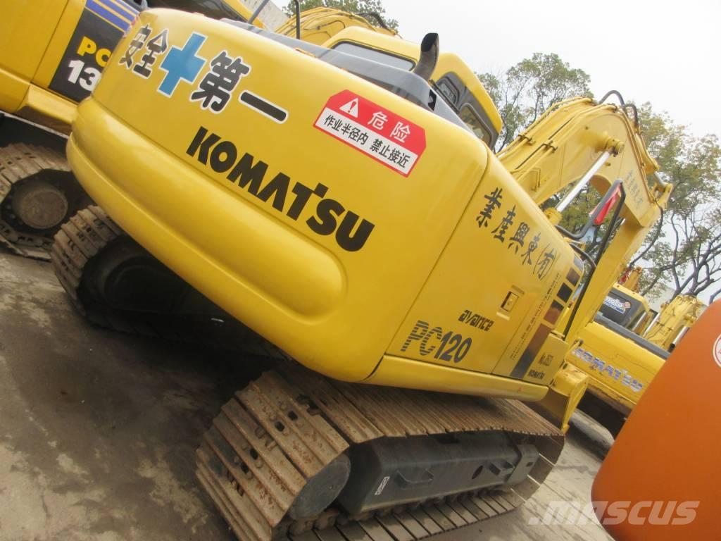 Komatsu PC 120 Kāpurķēžu ekskavatori