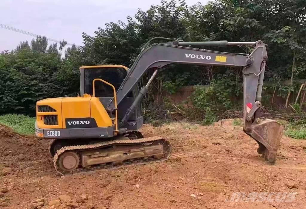 Volvo EC 80 D Kāpurķēžu ekskavatori