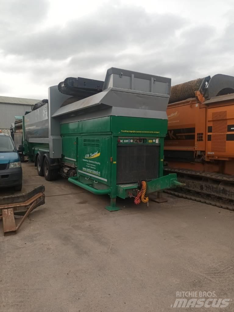 Komptech Cribus 3800 Mobilie sieti