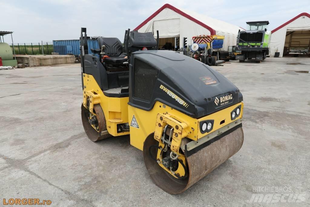 Bomag BW 120 AD-5 Divvalču grunts veltņi
