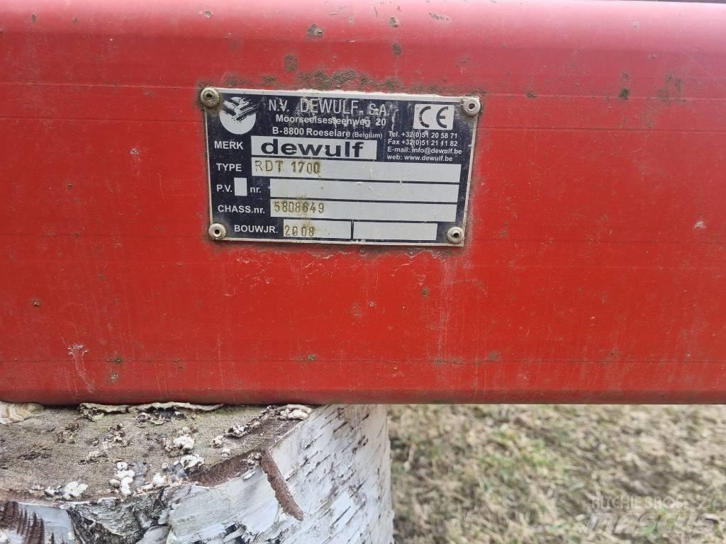 Dewulf RDT 1700 Cita ražas novākšanas tehnika