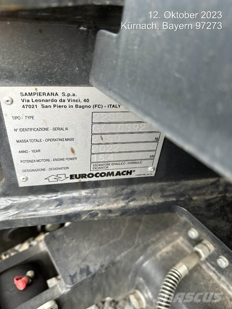 Eurocomach 22SR Mini ekskavatori < 7 t