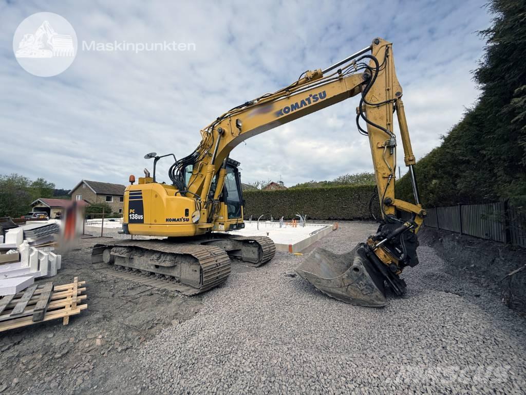Komatsu PC 138 US Kāpurķēžu ekskavatori