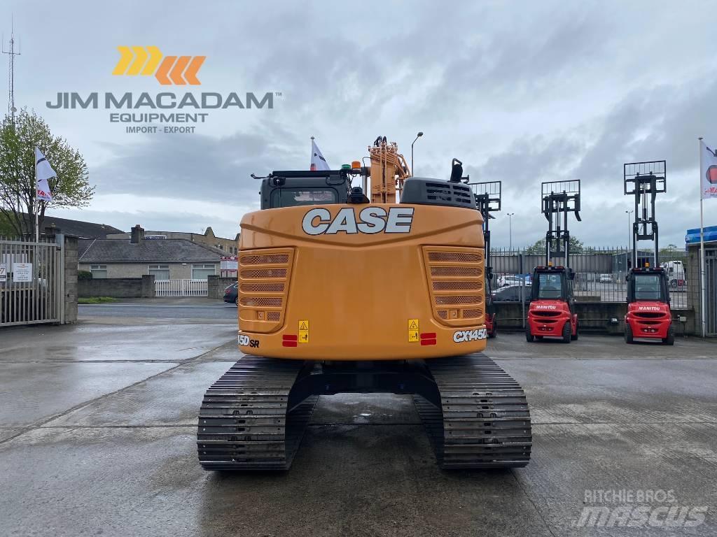 CASE CX 145 D SR Kāpurķēžu ekskavatori