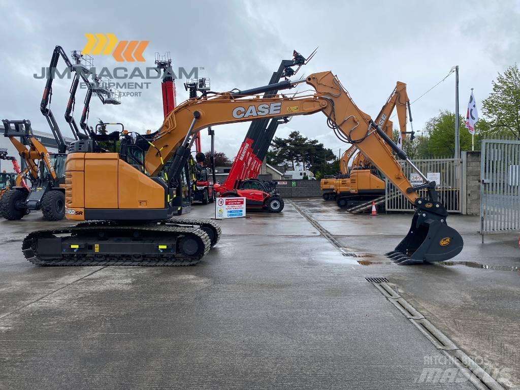 CASE CX 145 D SR Kāpurķēžu ekskavatori