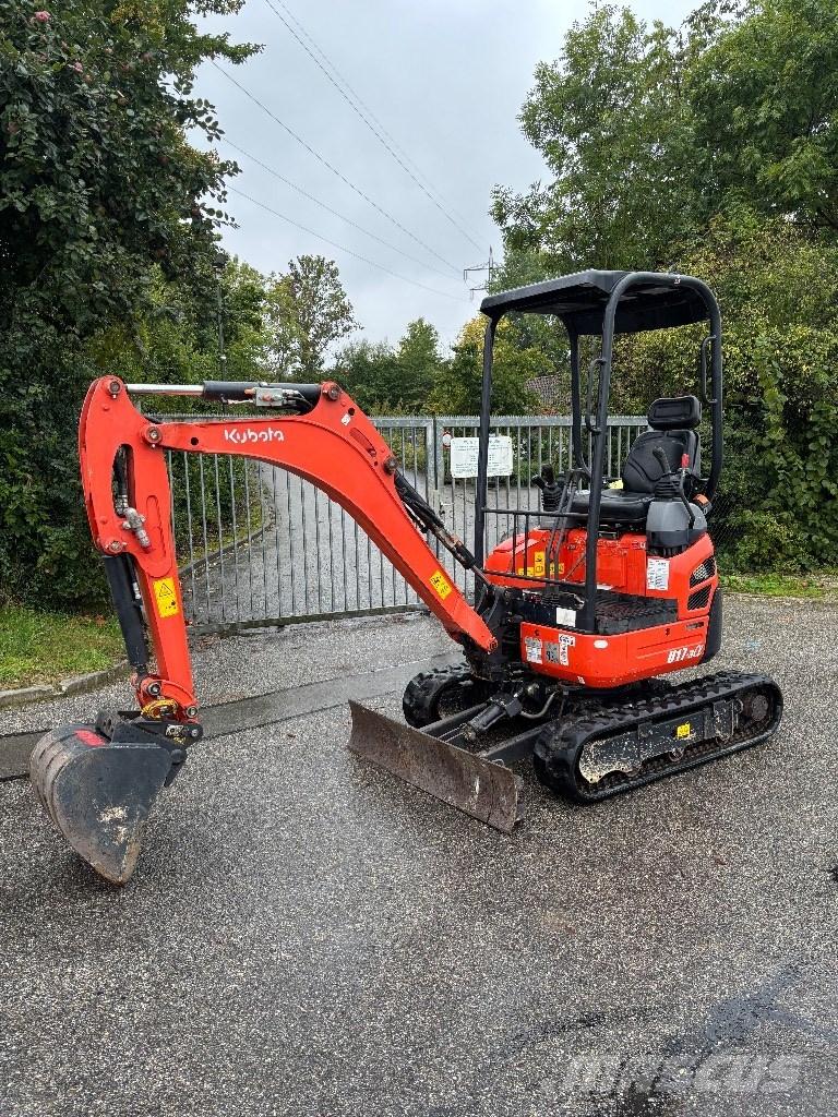Kubota U 17-3 Mini ekskavatori < 7 t