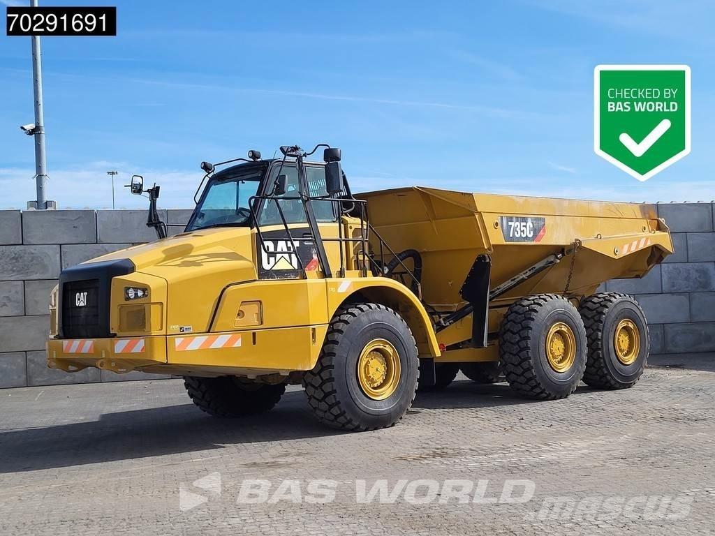 CAT 735 C Artikulētie pašizgāzēji